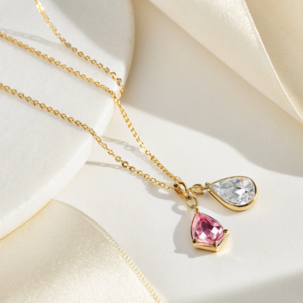 heart pendant necklace - Hezura